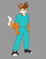 OC#41 - Miles Alistair by EngineGear - fox, male, doctor