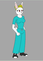OC#40 - Darlene Pacino by EngineGear - bunny, female, rabbit, hare, nurse
