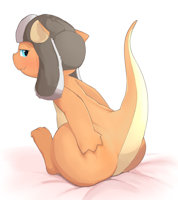 Butt by Yupa - dragon, butt, male
