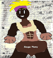 Sayga Plamy by MrRosary - female, is, genie, mischievous, excited, excitable, fun-loving, oddly-oversized-lamp, fun-to-a-fault, takes-jokes-way-too-far, clumsy-with-everything-even-your-wish-unless-it's-life-saving