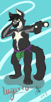 Hello dude by kopaLobosoArts - wolf, male