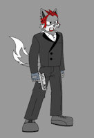 OC#43 - Anton Kaji by EngineGear - wolf, male, mafia