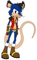 Murdoch Possum by Ryushusupercat - male, marsupial, opossum, possum, mobian, ryushusupercat, sonic fanon characters