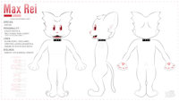Max Rei by MaxRei - cat, feline, male, reference sheet, referencesheet, reference-sheet