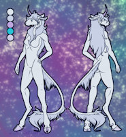 Helaine Reference - 2019 by Snowhawk - female, reference sheet, equine, mare, unicorn