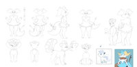 New Submission by CandyKitsune - fox, female, male, pokemon, vulpix, any, braixen, alohan