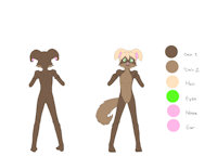Wyld Rein C.U.P. by MozzlynArts - dog, character sheet, character profile, my character, furrylinette