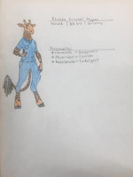 OC#53 - Rhonda Krystal Pepper by EngineGear - female, giraffe, nurse