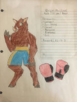OC#51 - Onyx MacCool by EngineGear - male, boar, boxing