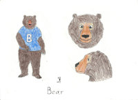 Bear character sheet by Gashren - male, bear