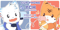 YCH Cup Phone Commissions by toruu90