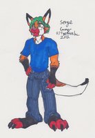 SergeGamer by SergeGamer - male, foxroo, none