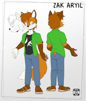 Zak Aryil - 2019 Reference by Backlash - fox, male