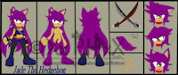 Jade's Official Ref 2018/2019 by DarkHedgie - female, long hair, hedgehog, princess, big breasts, tomboy, thick thighs