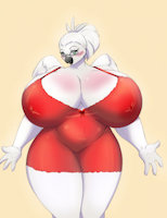 Character Bios: Zenaida Dove by Xaxoqual - breasts, female, clothed, large, fat, avian, teacher, milf, lingerie, bbw, curvy, ageplay, bio, dove, sleepwear, white dove, ringed turtle dove