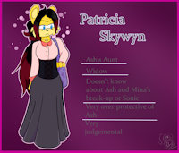 Patricia Skywyn by VeeMomo - female, ref, mongoose, refrence, sonic oc, archie sonic, refrence sheet, sonash, patricia sykwyn, patricia mongoose, patricia skywyn mongoose