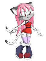 Sasha Backstreet by Kaijufan97 - female, white tiger, sex slave, harem girl
