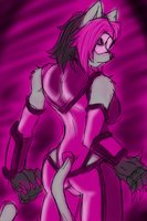 Candy Boo by joykill - cat, feline, kitty, female, candy, android, robot, assassin, joykill, boo, killer, candy boo, ok to draw