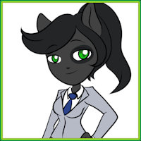 Chibi Kelsey Paige [keifujimi] by Neversoft - cute, female, wolf, adult, sexy, cartoon, chibi, solo, solo female, keifujimi, milkwolf, 2017, kelsey paige, titwolf, h.w.t. studios