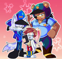 "OC's"&nbsp;&nbsp;^^ by Demichan - boys, bunny, boy, wolf, male, rabbit, bear, threesome, wolves, trio, sonic, bears, three, bunnies, sonic the hedgehog, male/male, wolfy, original character, sonic style, sonic fan character, boylove, sonic fan characters, sonic team, sonic - adult, sonicthehedgehog, bunny boy, bunny rabbit, male/male/male, sonic oc, rabbit ears, sonic adult, sonicsona