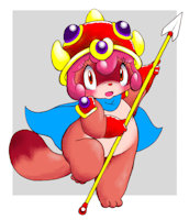 Momoka by enorapi - kemono, female, furry, raccoondog