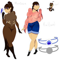 Kailani by Fawnkel - female, male, otter, human, hero, femboy, kari, heroine, kailani, miraculous ladybug, kwami, monsoon
