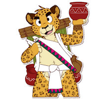 Pochteca (The merchant) by Iztli
