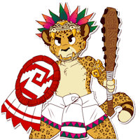Ocelopilli (The Jaguar warrior) by Iztli