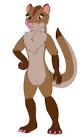 Frenesi Otter by MangledTheArcticWolf - female, otter, heterosexual, original character