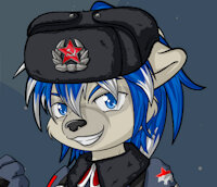 Nikita Ryzhova Ref by KinaLeo - mountain, female, gloves, stockings, bear, latex, multiple, blush, polar, gun, pistol, character, sheet, keywords, machine, flag, russian, soviet, communist, uniform, expressions, polar bear, grizzly bear, laughing, crying, grizzly, ushanka, emblem, charactersheet, siberia, preteen, ussr, skorpion, versions, insignia, pizzly