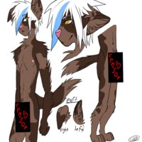 my dog fursona by JamAndJelly - dog, cute, male, fluffy