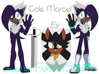 Cole Marcel by FluffedUpStudios - dog, female, male, hybrid, hedgehog, doberman, oc, porcupine, fc, valkyrie, sonic oc, sonic fc, living weapon, sonicfc, sonicoc, mobian oc, mobianoc, mobian fc, mobianfc, protaganist