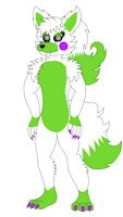 Tangle The Fox (Alias Tania Fox) by MangledTheArcticWolf - fox, female, heterosexual, fnaf oc, fnaf 2, fnaf sister location, tangle the fox
