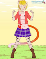 OC#34 - Athena Kathrine Mortimer by EngineGear - female, tiger
