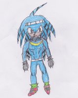 Meet Nozomi the Echinda by Kariru - male, art, concept, mobian, echinda