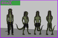Eliax the Andorhaalian by Dragon696 - dragon, male, alien, oc, scalie