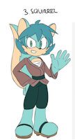 [New OC] Jazz the Squirrel by LewdCoconut - male, squirrel, fancharacter, mobian