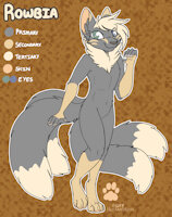 Rowbia by ShermanPuffShark - hybrid, multi tail, big tails, fennsune