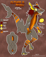 Oliver H. Perry by ShermanPuffShark - male, brown, shark, nom shark