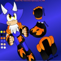 Triton's Reference by RB9 - male, hedgehog, triceratop