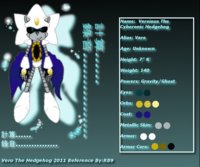 Vero The Hedgehog Reference by RB9 - male, cyber, robot