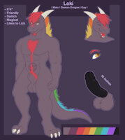Loki rel Zephyr by SindergEmber - dragon, male, feral, clean