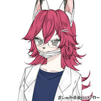 OC#98 - Akumi Fukumitsu by EngineGear - female, wolf, doctor, medical, original character