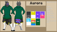 Aurora by SirBear - fox, fennec, comission, will, aurora, c-boy, reef sheet