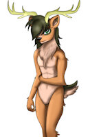 New Submission by jbond - anthro, deer, original character, male/solo