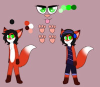 Aiden Garcia by AlexTaylor - fox, cute, boy, male, teen, gay, red fox