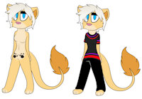 Fiona Lennox by AlexTaylor - cute, girl, cat, feline, kitten, lioness, female, lion, teen, ref, reference, lioness cub