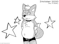 Inktober 2020 Day 3: Bulky by RenTheCat
