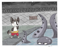 day 7 water terror by kopaLobosoArts