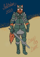 Inktober 2020...Day 13...Dune by GoldNGal